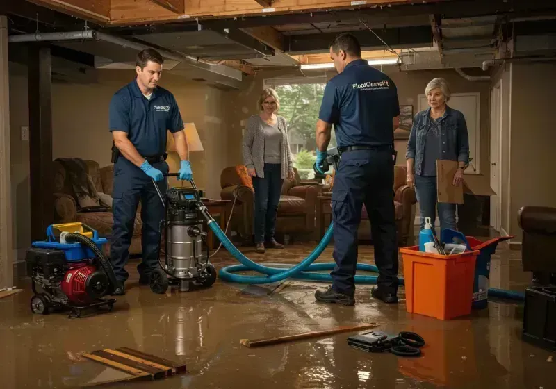 Basement Water Extraction and Removal Techniques process in Cherryville, NC